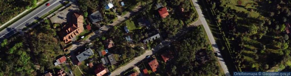 Zdjęcie satelitarne Zagajnikowa ul.