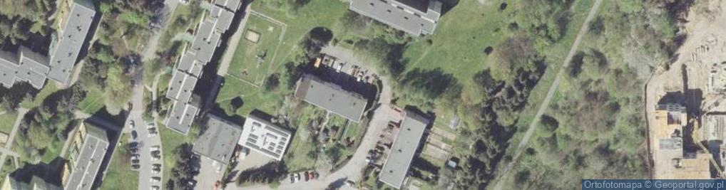 Zdjęcie satelitarne Żabickiego, kpt. ul.