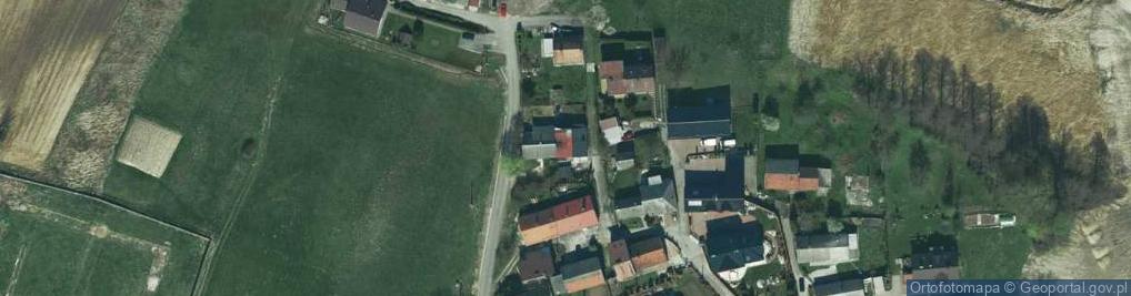 Zdjęcie satelitarne Za Kościołem ul.