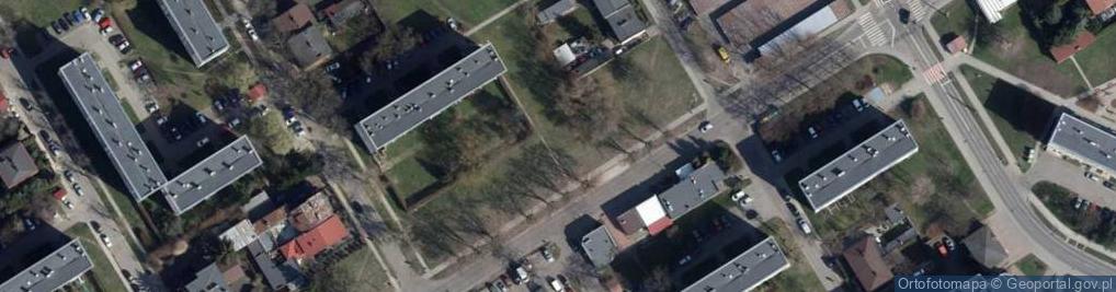 Zdjęcie satelitarne Zagraniczna ul.