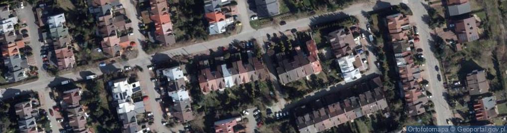 Zdjęcie satelitarne Zapaśnicza ul.