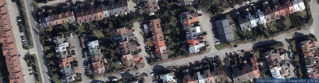Zdjęcie satelitarne Zapaśnicza ul.