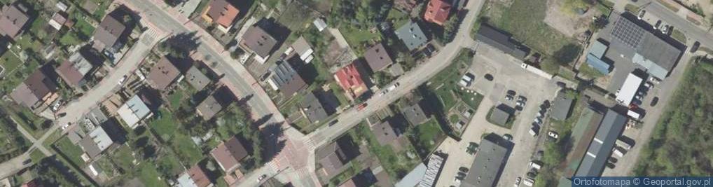Zdjęcie satelitarne Zabawna ul.