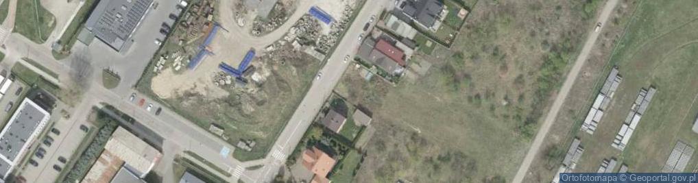 Zdjęcie satelitarne Żabia ul.