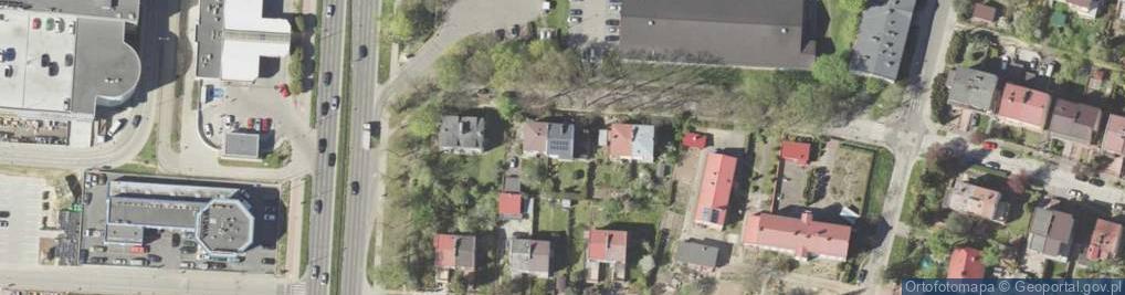 Zdjęcie satelitarne Zagrobskiej Zofii ul.