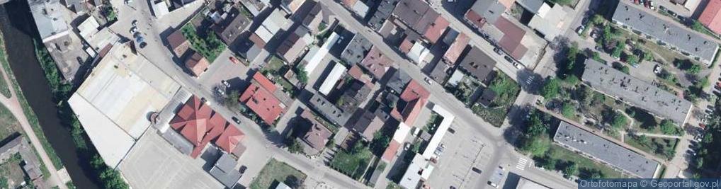 Zdjęcie satelitarne Zamczysko ul.