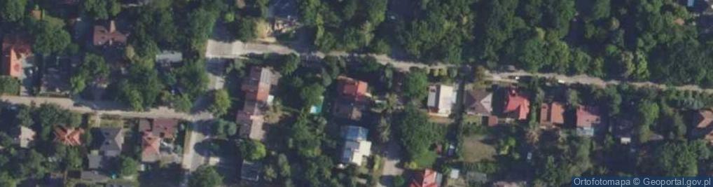 Zdjęcie satelitarne Zachodnia ul.