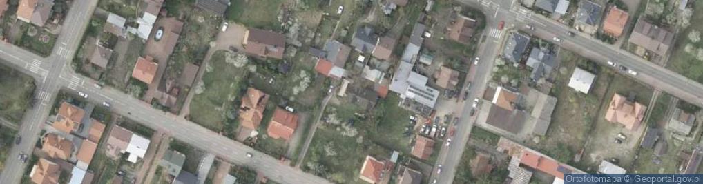 Zdjęcie satelitarne Zachodnia ul.