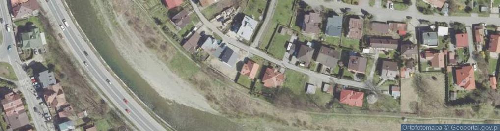 Zdjęcie satelitarne Zakamienica ul.