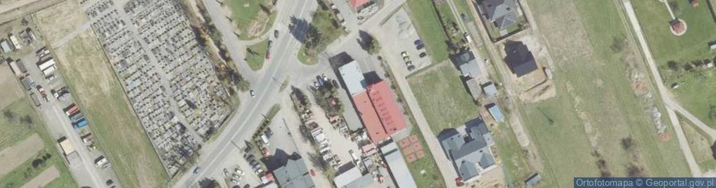 Zdjęcie satelitarne Zakładników ul.