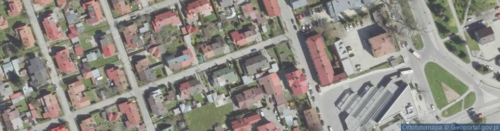 Zdjęcie satelitarne Zamoyskiego Maurycego, hr. ul.