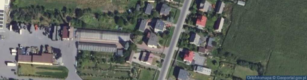 Zdjęcie satelitarne Zakrzewki ul.