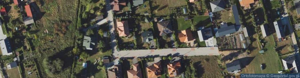 Zdjęcie satelitarne Zaciszna ul.