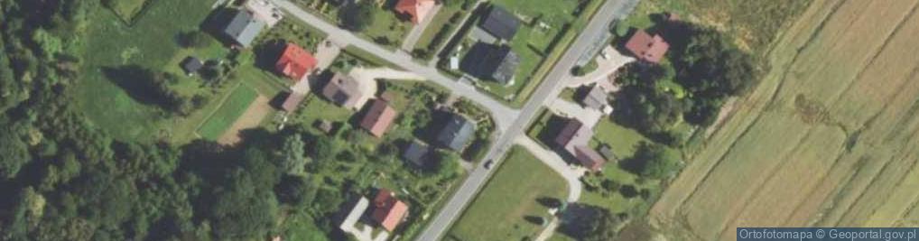 Zdjęcie satelitarne Zabrzezinie ul.