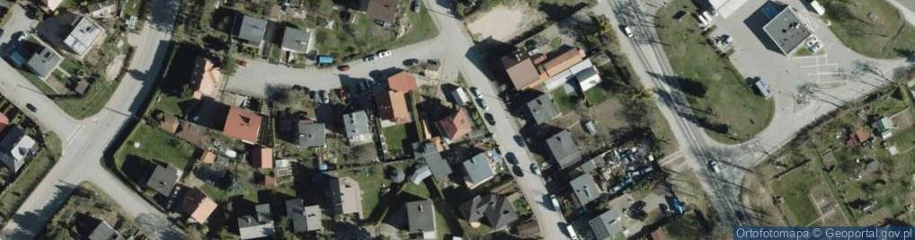 Zdjęcie satelitarne Zakole ul.