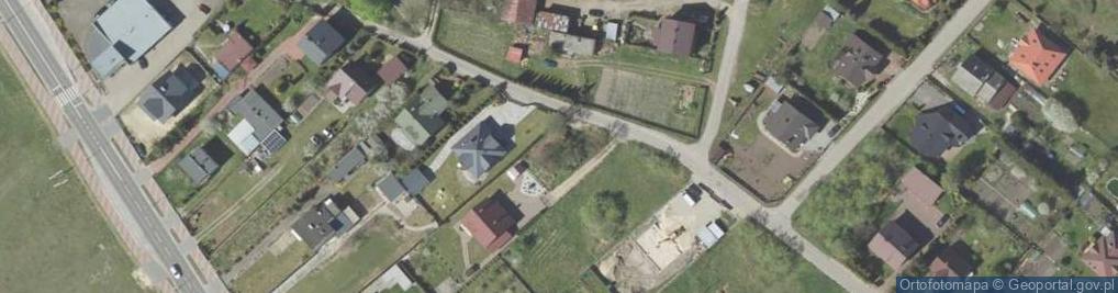 Zdjęcie satelitarne Zarośle ul.