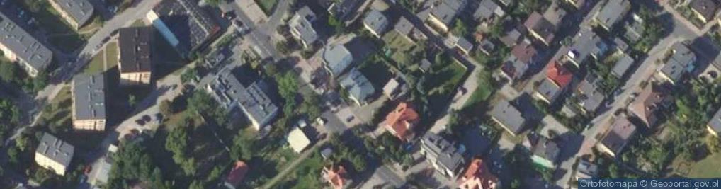 Zdjęcie satelitarne Zamkowa ul.