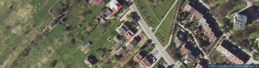 Zdjęcie satelitarne Zaborska ul.