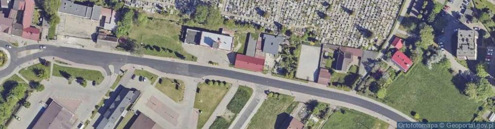 Zdjęcie satelitarne Zaborska ul.