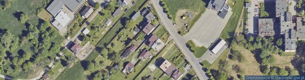 Zdjęcie satelitarne Zaborska ul.