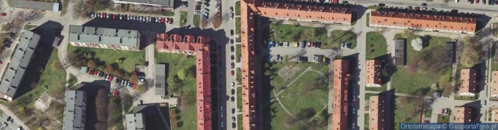 Zdjęcie satelitarne Zawidzkiego Jana Wiktora ul.