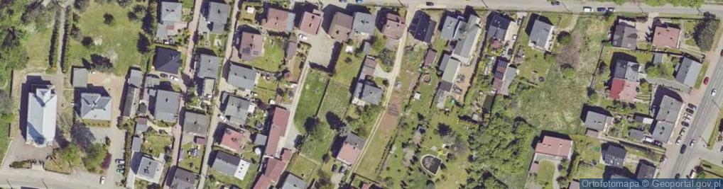 Zdjęcie satelitarne Zamkowa ul.
