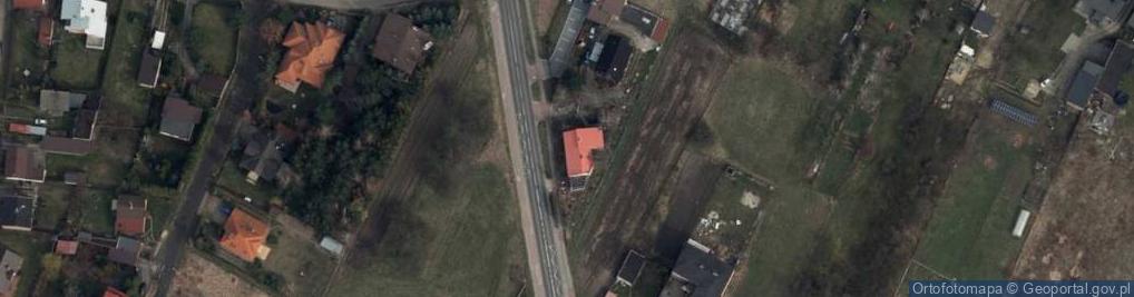 Zdjęcie satelitarne Zalesicka ul.