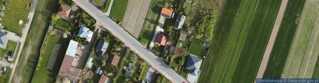 Zdjęcie satelitarne Zalesicka ul.