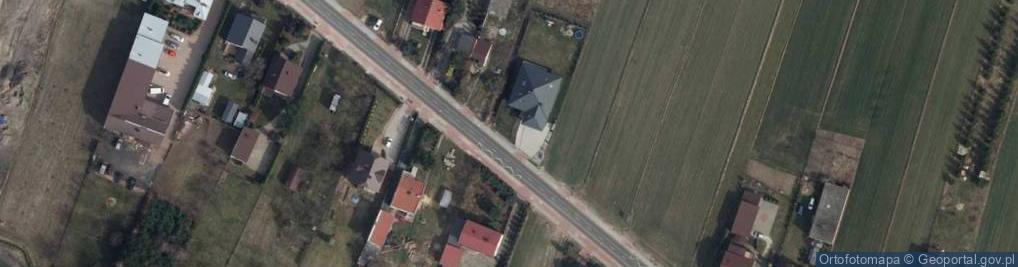 Zdjęcie satelitarne Zalesicka ul.