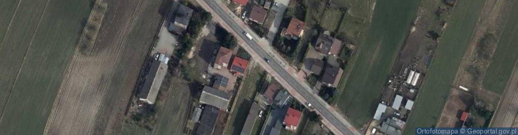 Zdjęcie satelitarne Zalesicka ul.