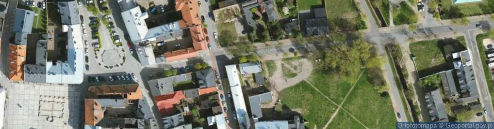 Zdjęcie satelitarne Zamkowa ul.