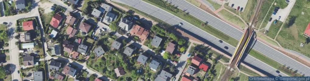 Zdjęcie satelitarne Żabia ul.