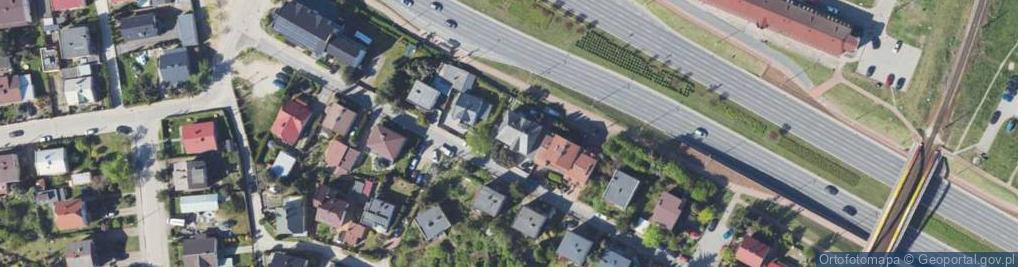 Zdjęcie satelitarne Żabia ul.