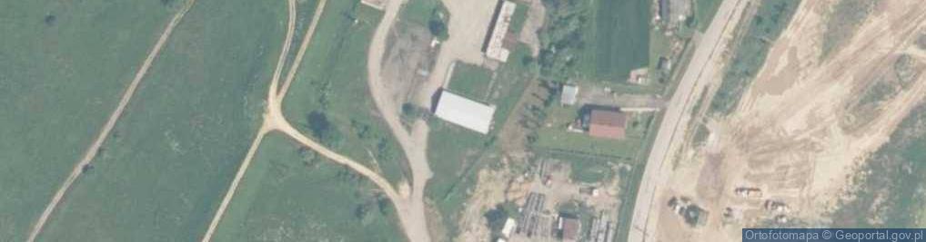 Zdjęcie satelitarne Zaskawie ul.