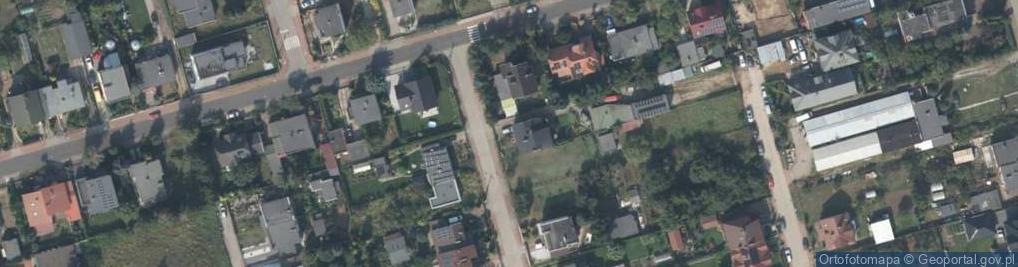 Zdjęcie satelitarne Zachodnia ul.