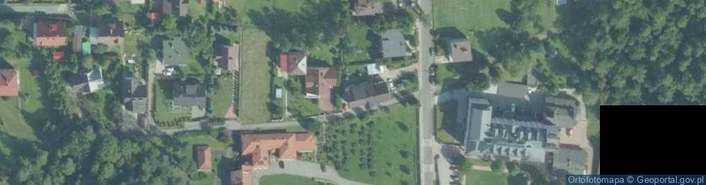 Zdjęcie satelitarne Zagórzan ul.