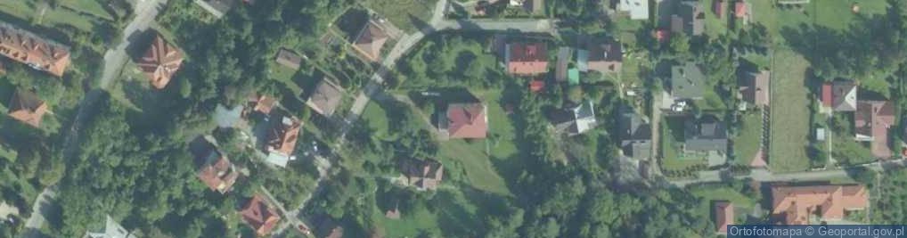Zdjęcie satelitarne Zagórzan ul.