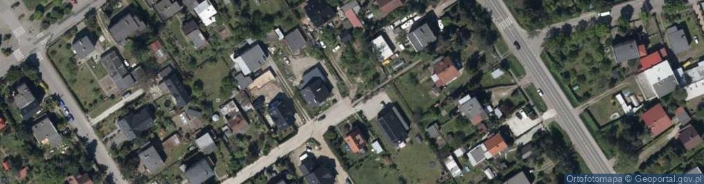 Zdjęcie satelitarne Zachodnia ul.