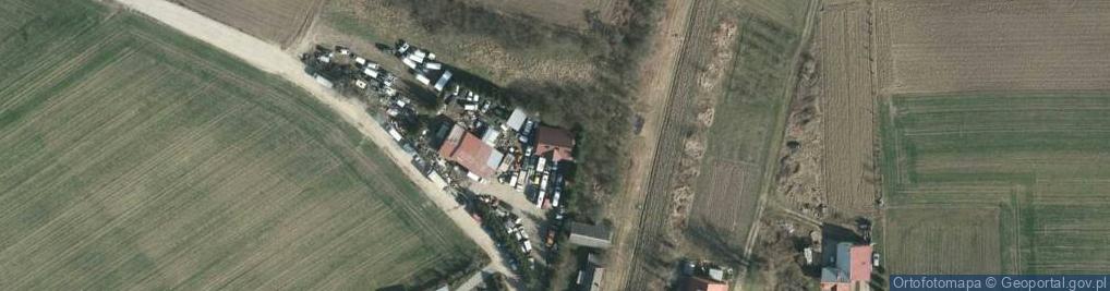 Zdjęcie satelitarne Zasanie ul.