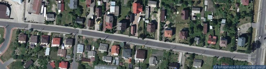 Zdjęcie satelitarne Zabielska ul.