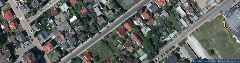 Zdjęcie satelitarne Zabielska ul.