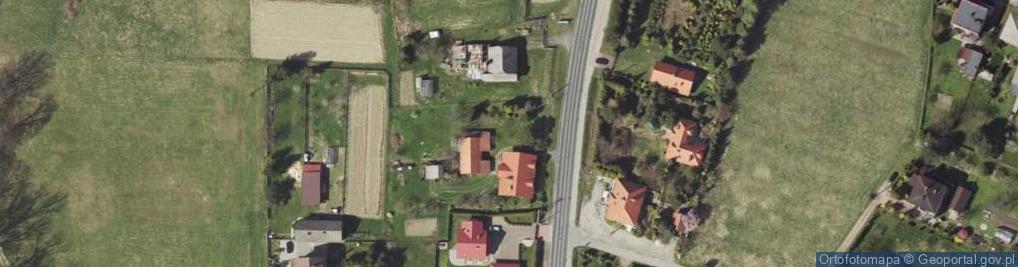 Zdjęcie satelitarne Za Sołą ul.