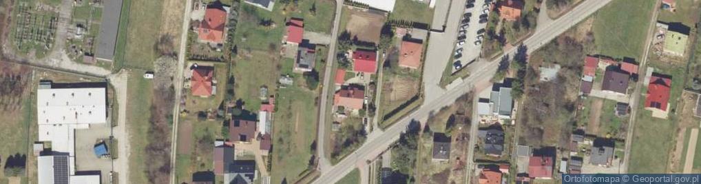 Zdjęcie satelitarne Zawiszy Czarnego ul.