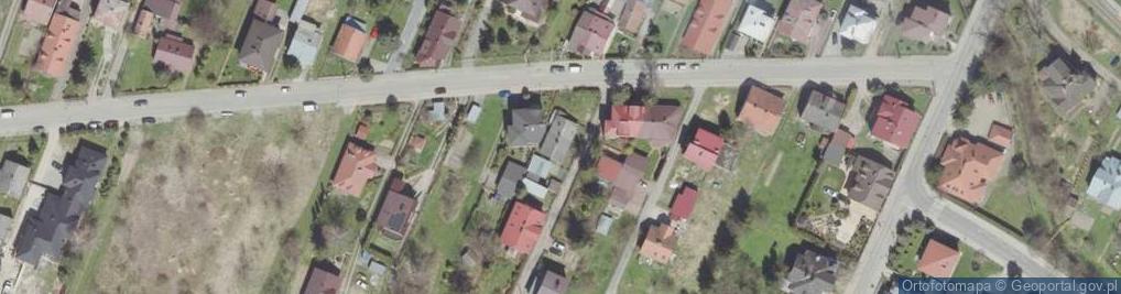 Zdjęcie satelitarne Za Potokiem ul.