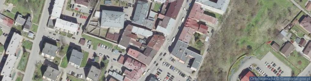 Zdjęcie satelitarne Zaułek Dobrego Wojaka Szwejka ul.