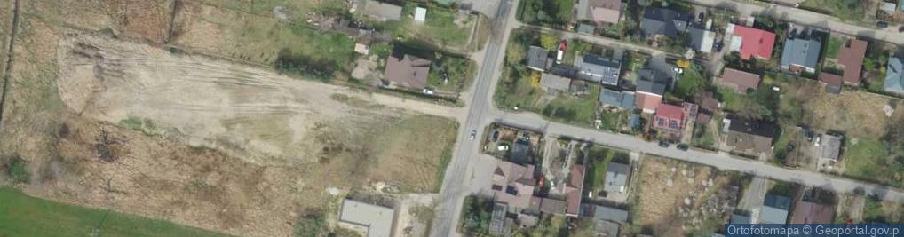 Zdjęcie satelitarne Zadębie ul.