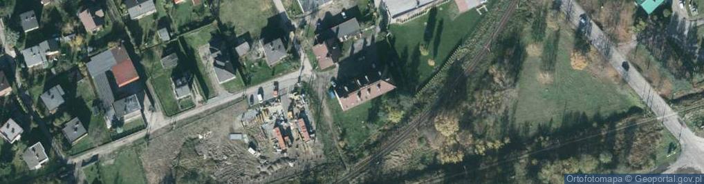 Zdjęcie satelitarne Zawiśle ul.