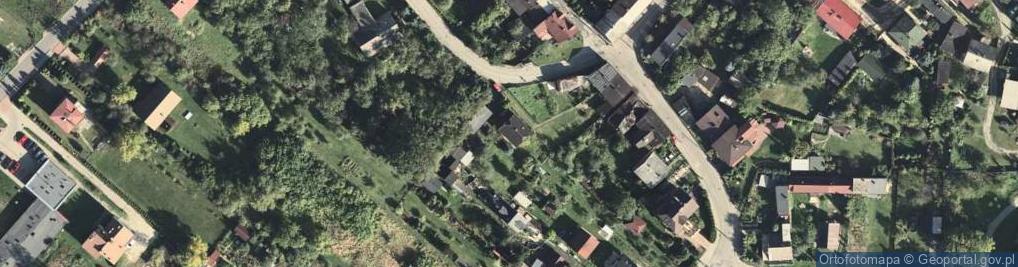 Zdjęcie satelitarne Zawalna ul.