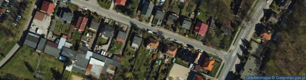 Zdjęcie satelitarne Zamiejska ul.