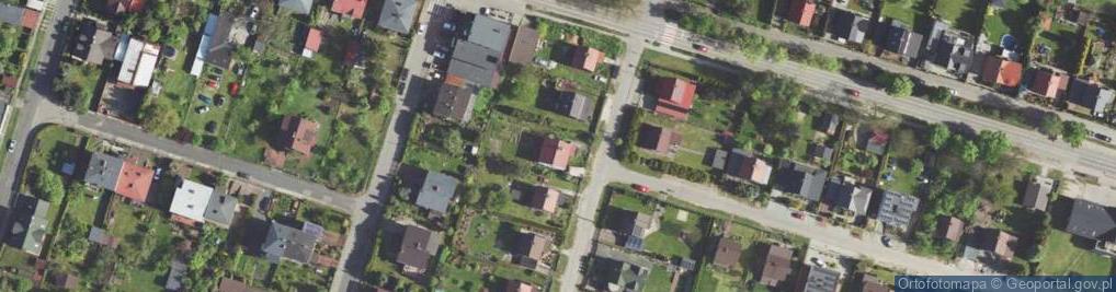 Zdjęcie satelitarne Zachodnia ul.